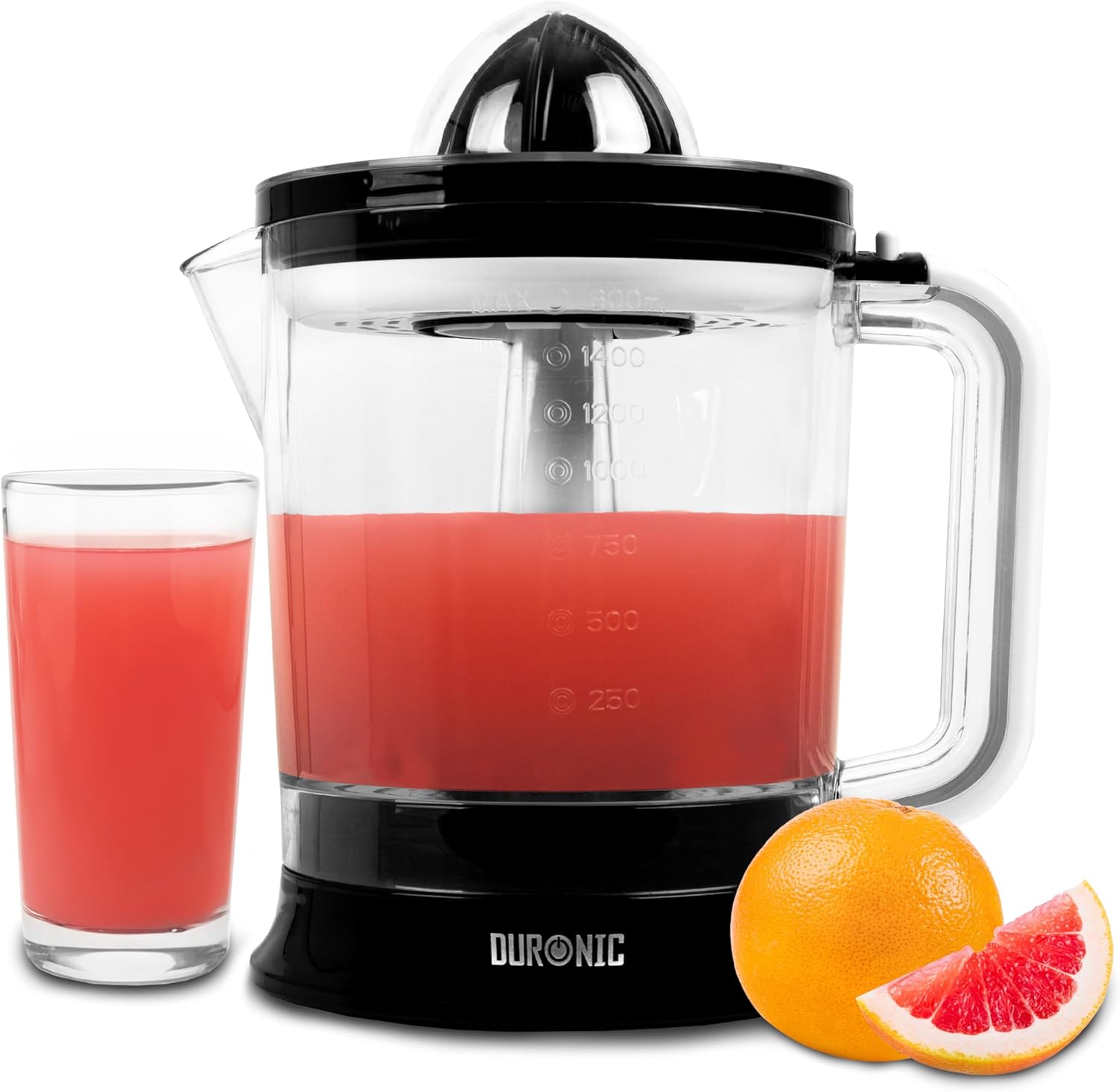 Duronic exprimidor de naranjas eléctrico 1,6 L – 41% descuento Amazon España