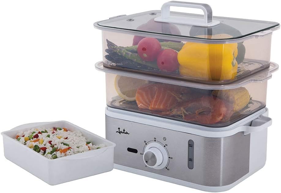 Jata vaporera eléctrica para cocina sana – 42% descuento Amazon España