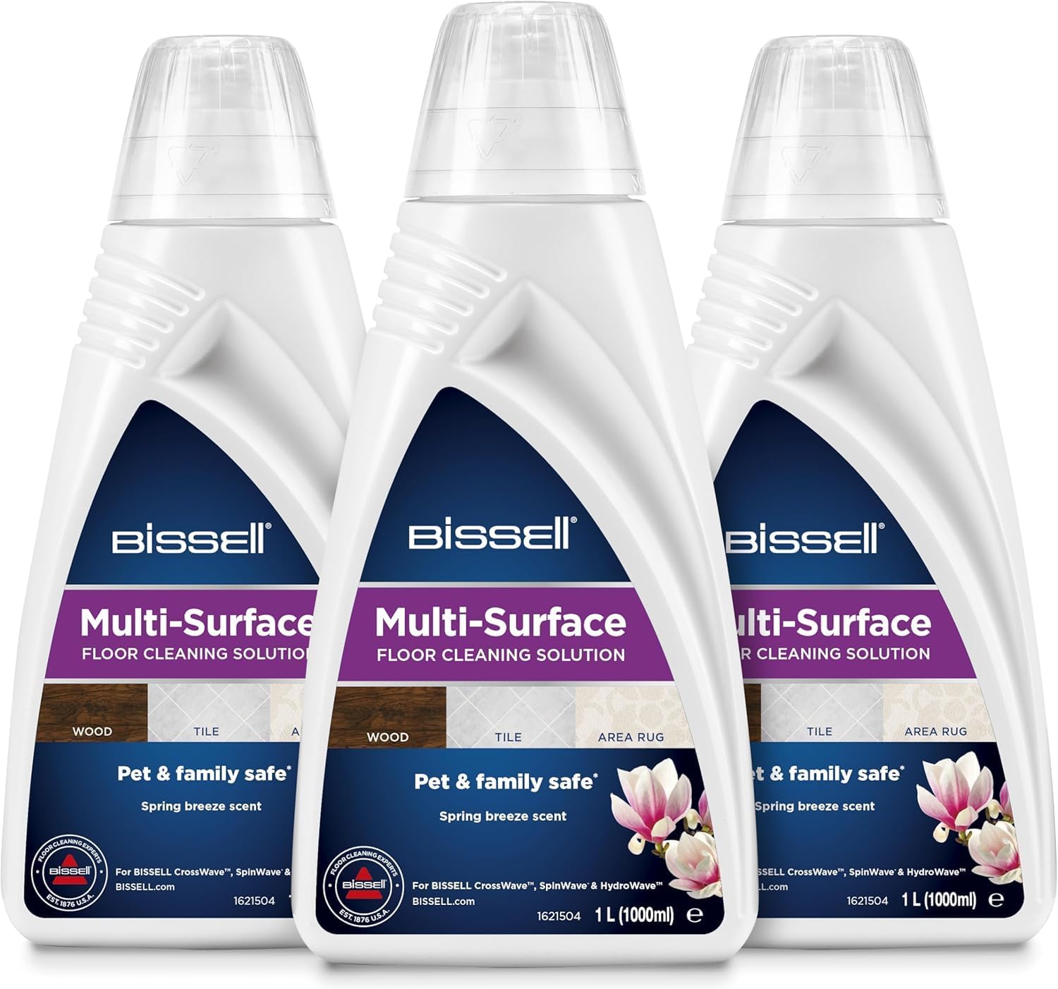 BISSELL líquido limpiador multisuperficie para suelos 3 x 1 L – 49% descuento Amazon España