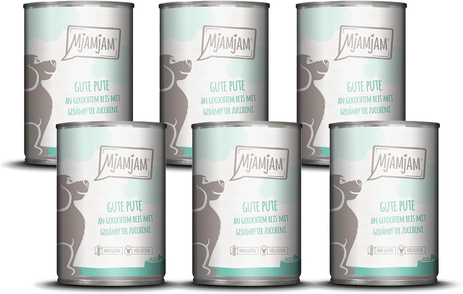 MjAMjAM comida húmeda premium para perros 6 x 400 g – 42% descuento Amazon España