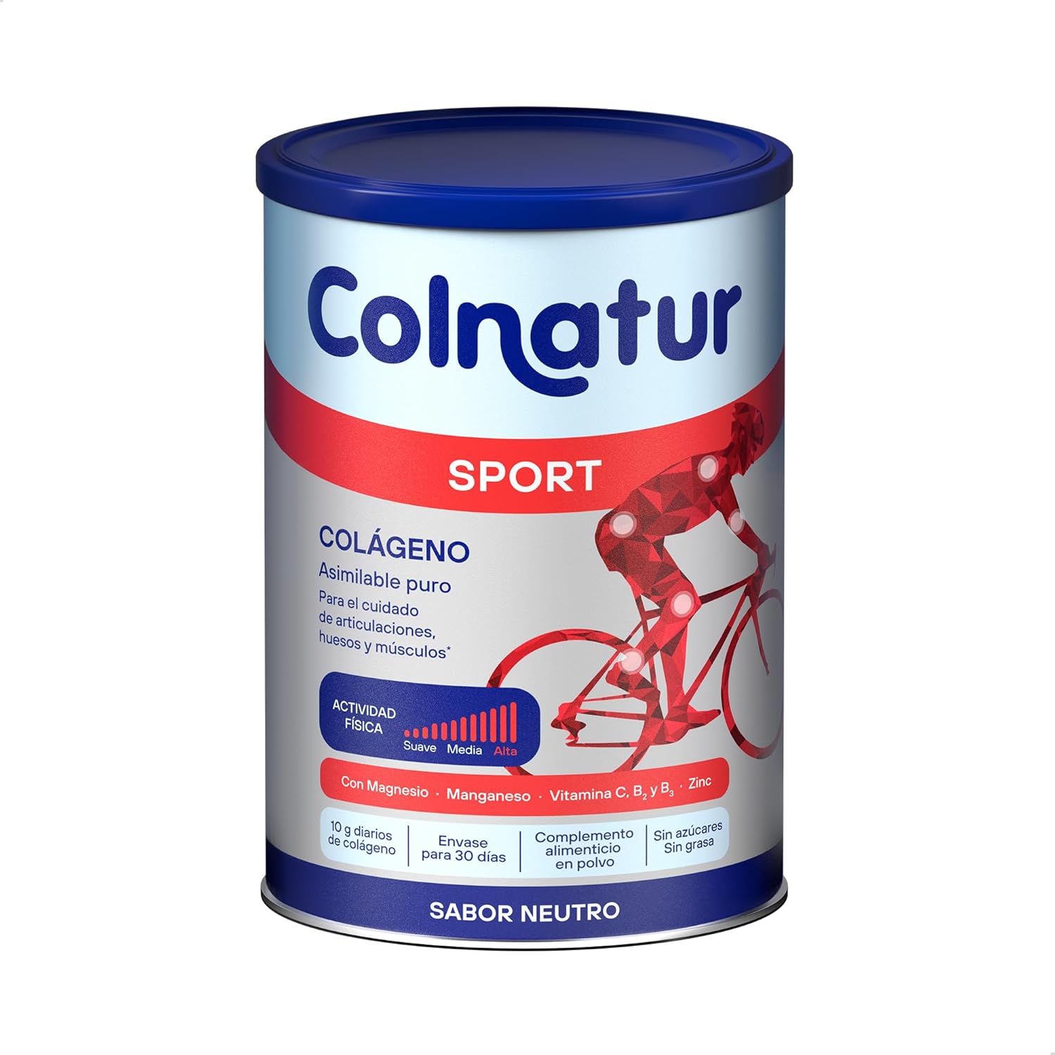 Colnatur Sport colágeno con magnesio, zinc y vitamina C – 32% descuento Amazon España
