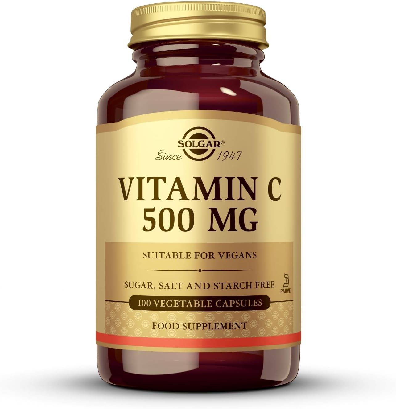 Solgar vitamina C 500 mg 100 cápsulas vegetales – 33% descuento Amazon España